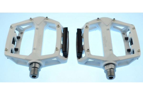 Педали Wellgo В-102В, алюм., белые